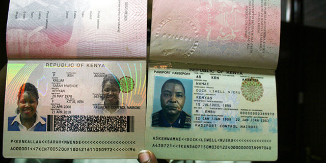 New Kenyan Passports Acquire Hi Tech Features Nation New Kenyan Passports Acquire Hi tech Features Nation