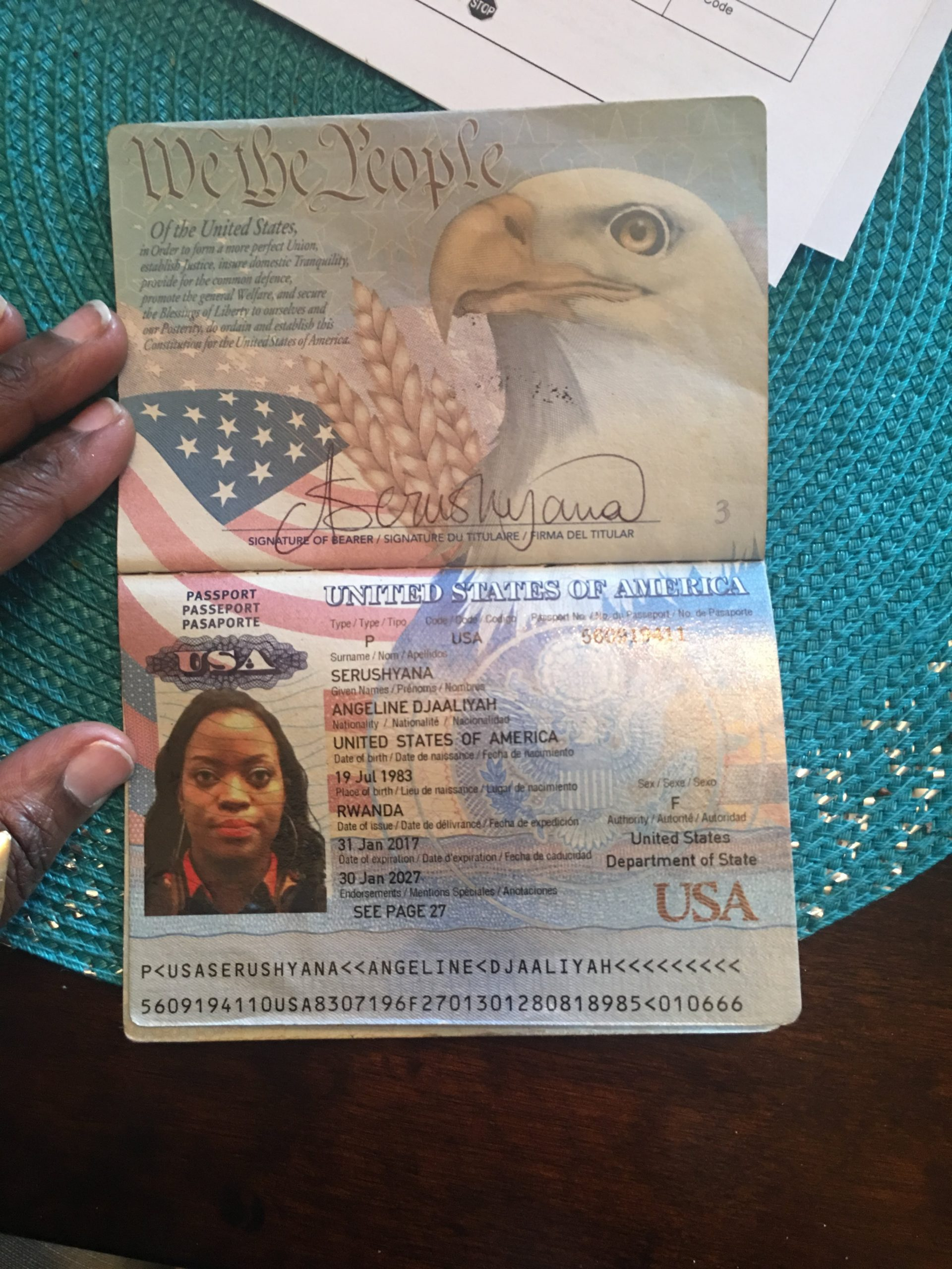 USA Passport With A Red Cover Airport Lost And Found Airport Lost And USA Passport With A Red Cover Airport Lost And Found Airport Lost And